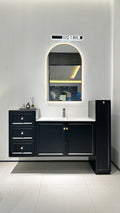 A326-130 Vanity in Matte Black